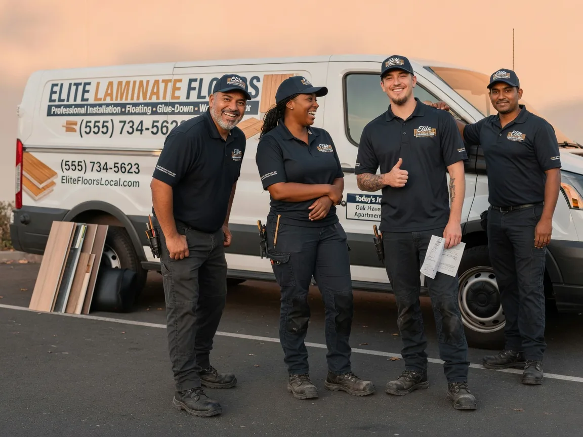 Laminate flooring installation company in Leesville, OH